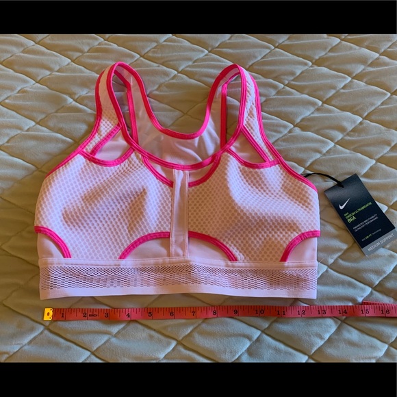 Nike Pink High Impact Sports Bra - Picture 3 of 9